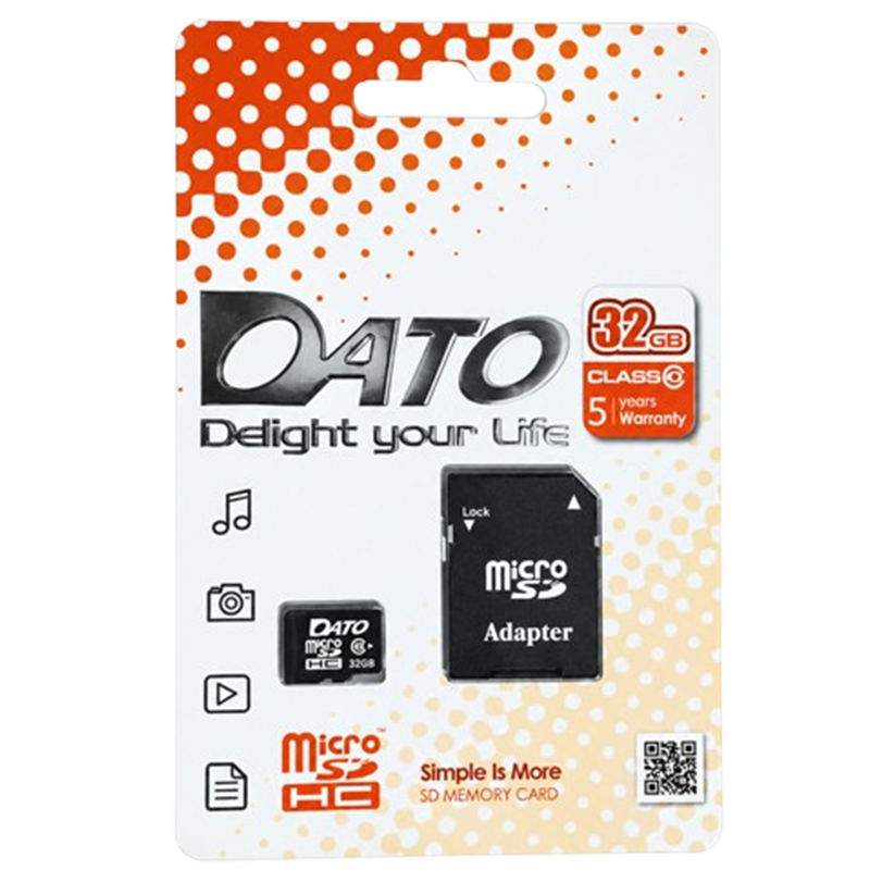 Carte Mémoire Dato C10U1 32Go Avec Adaptateur En Tunisie