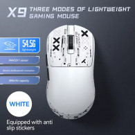Souris Gamer T-WOLF X9 Blanc en Tunisie