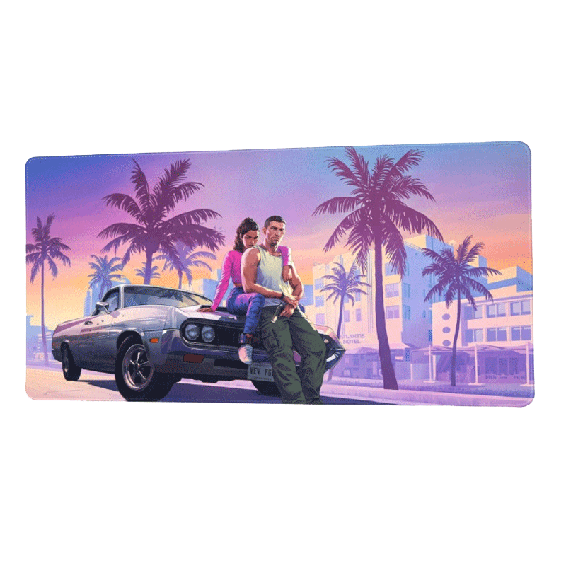 Tapis de Souris Gamer GTA 6 Voiture XXL Assorties en Tunisie