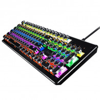 Clavier Gamer Mécanique T-WOLF T75 RGB Noir en Tunisie