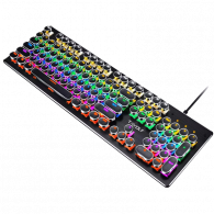 Clavier Gamer Mécanique T-WOLF T75 RGB Noir en Tunisie