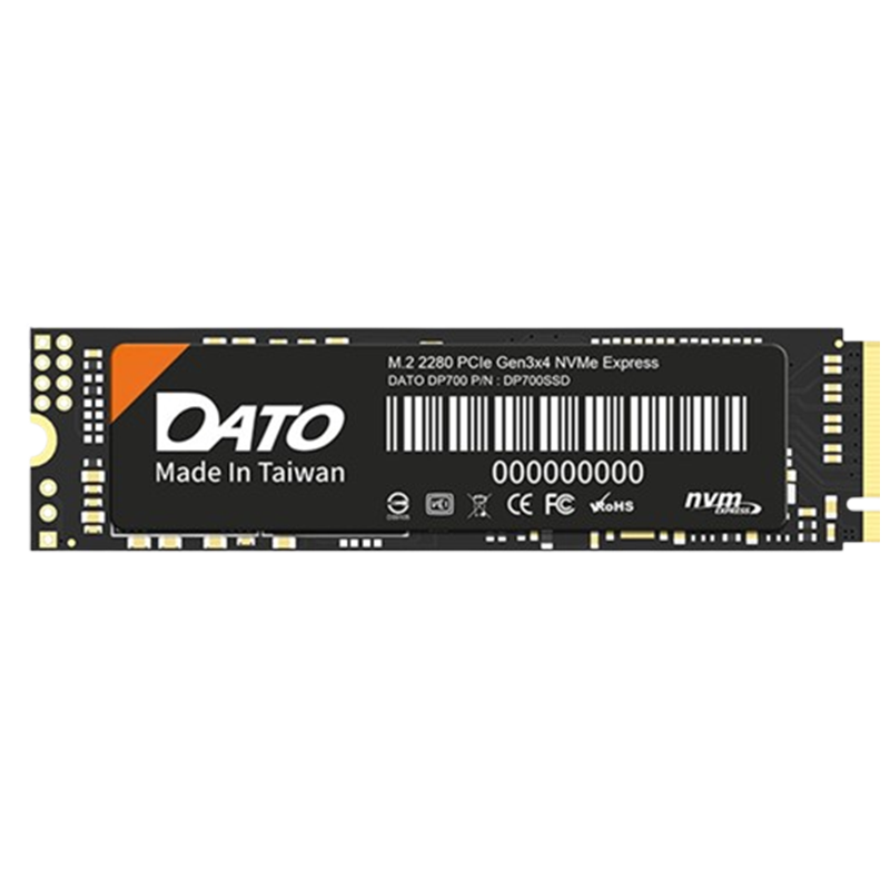 Disque Dur Interne SSD Dato DS700 512Go M.2 PCI-E 3.0 NVME En Tunisie