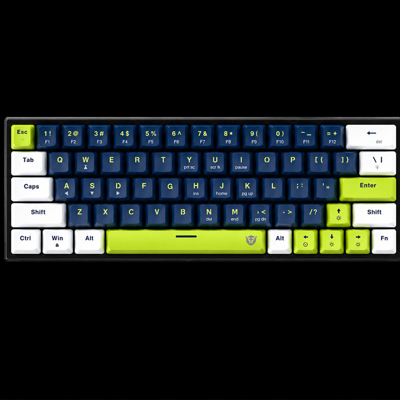 Clavier Gamer Mécanique Fantech ATOM63 MK874V2 Bleu en Tunisie