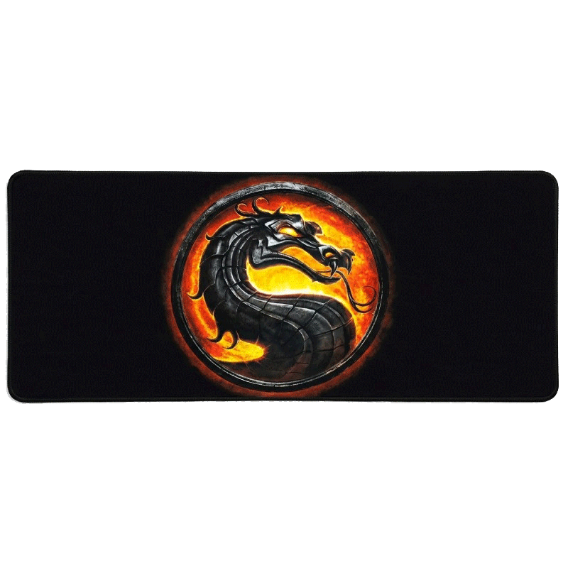 Tapis de Souris Gamer Mortal Kombat Dragon Logo XXL Assorties en Tunisie