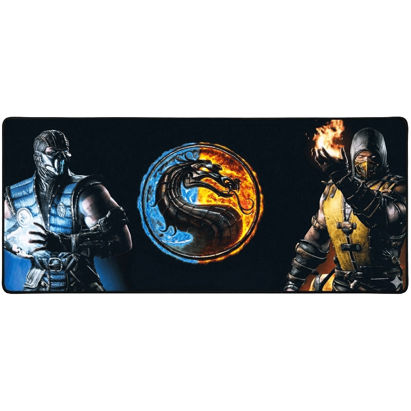 Tapis de Souris Gamer Mortal Kombat Scorpion Vs Sub-Zero XXL Assorties en Tunisie