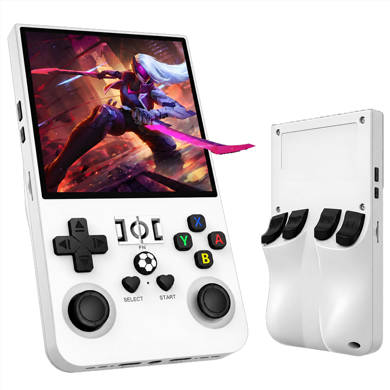 Console De Jeu Portable Rétro R36 Max Blanc en Tunisie