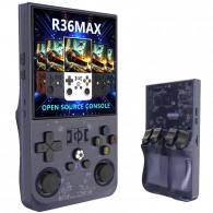Console De Jeu Portable Rétro R36 Max Gris