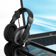 Micro Casque Gamer Mikuso HP-117 Noir en Tunisie