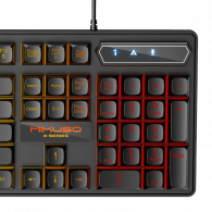 Clavier Gamer Mécanique Mikuso XK-601 RGB Noir en Tunisie