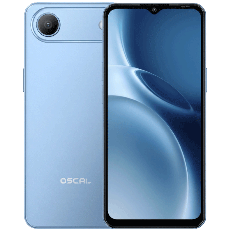 Smartphone Oscal Flat 3C 4Go 64Go Bleu en Tunisie