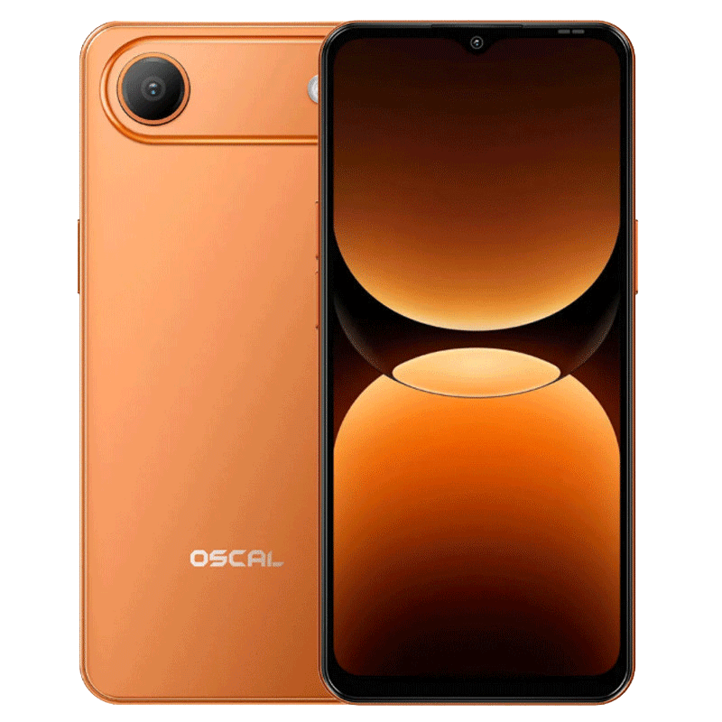 Smartphone Oscal Flat 3C 4Go 64Go Orange en Tunisie