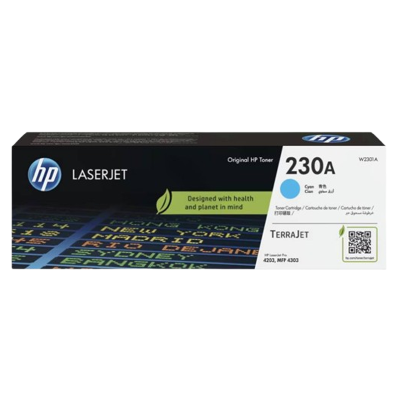Toner Hp LaserJet 230A Original Cyan En Tunisie