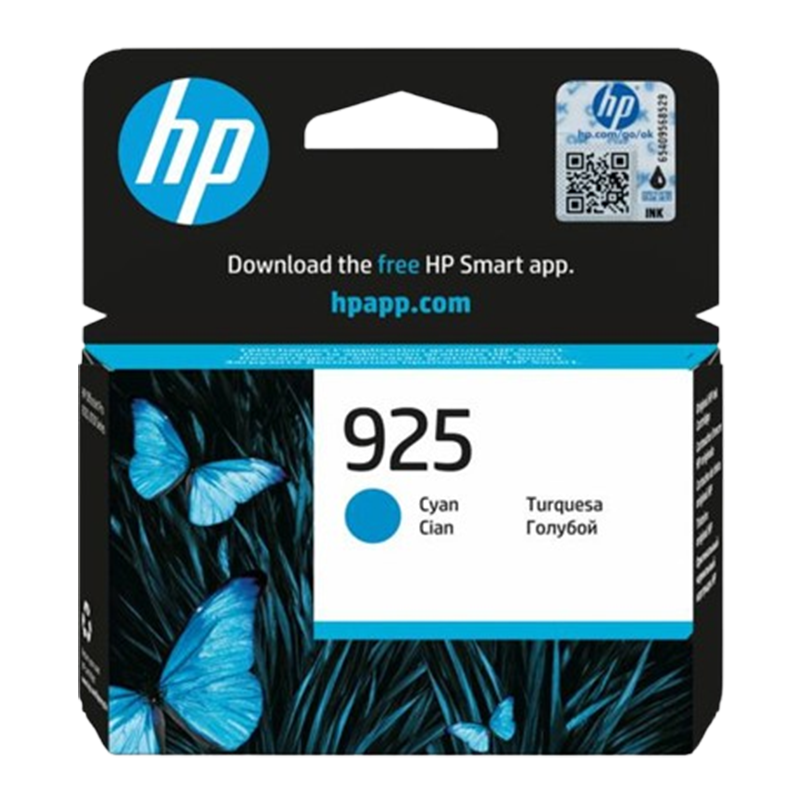 Cartouche D'encre HP 925 Original Cyan En Tunisie