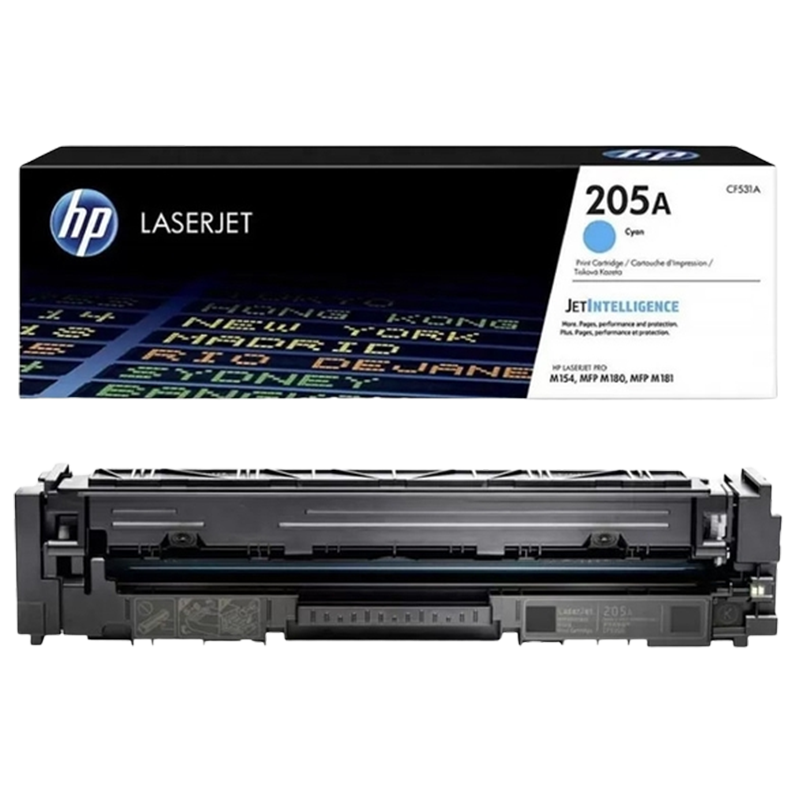 Toner HP 205A Original Cyan en Tunisie