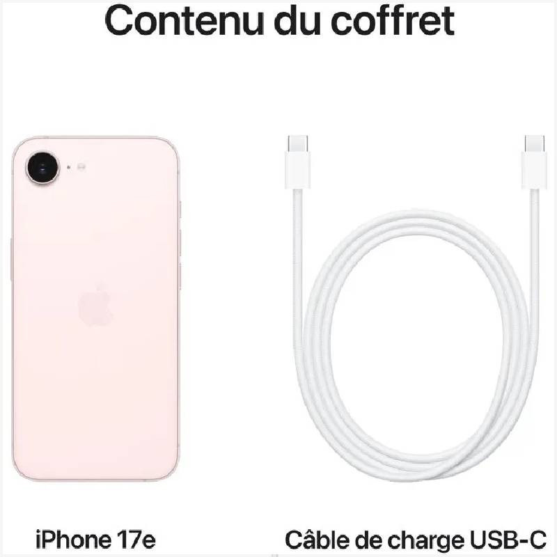 iPhone 17e 512Go Rose En Tunisie