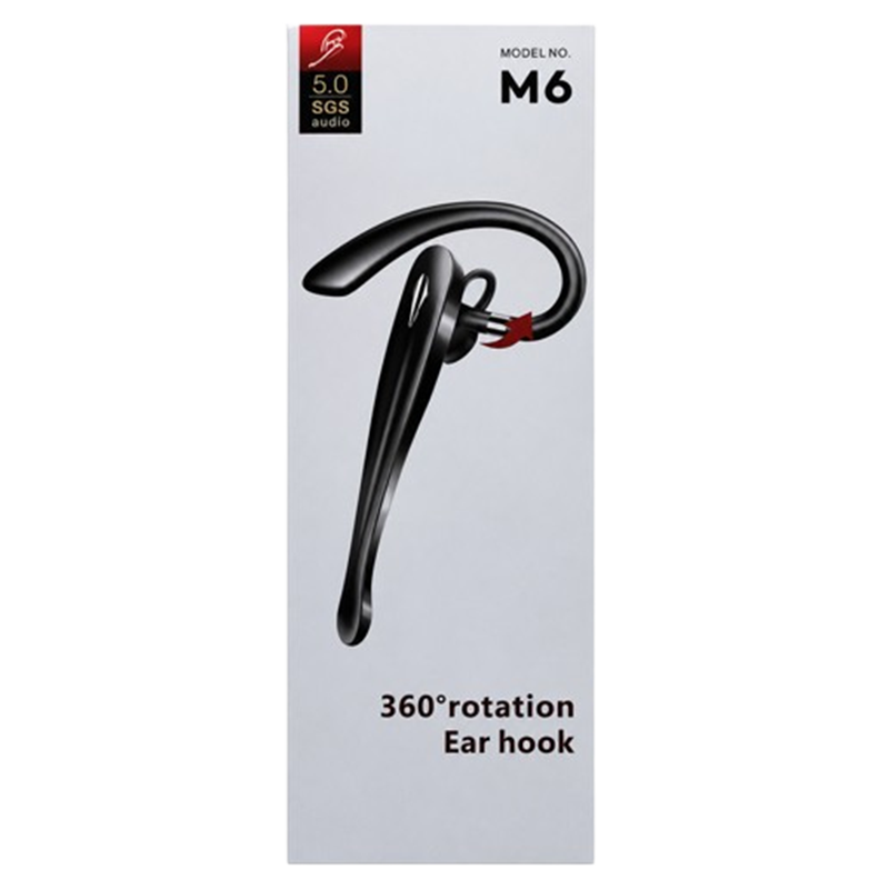 Ecouteurs Sans Fil SGS M6 Avec Micro Noir En Tunisie
