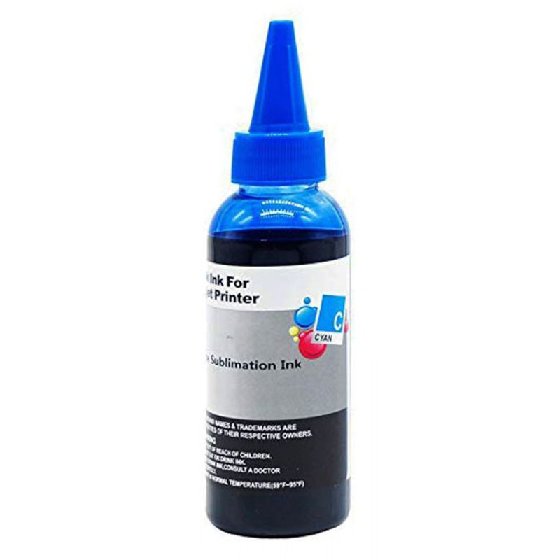 Bouteille D'encre Universelle CYAN 100ML En Tunisie