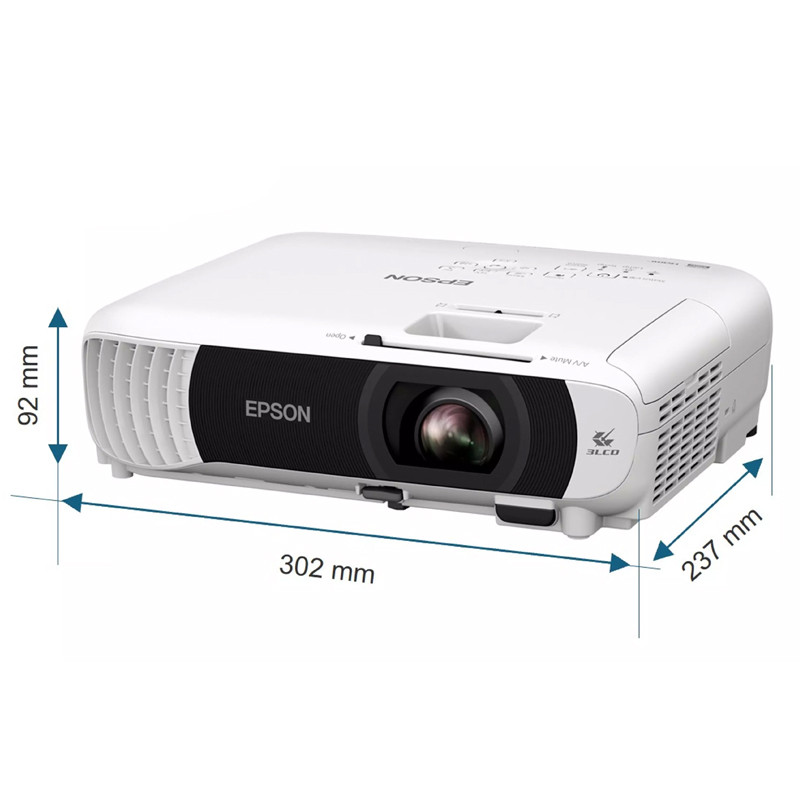 Vidéo Projecteur Epson EB-W55 WXGA 3LCD Wifi Blanc en Tunisie