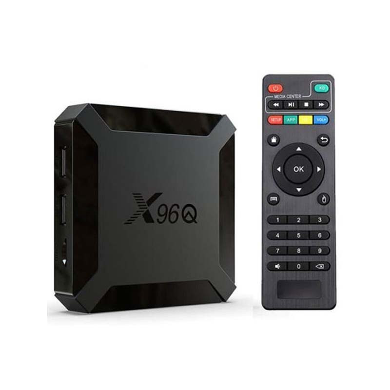 Box TV Android X96Q 4Go 128Go Noir en Tunisie
