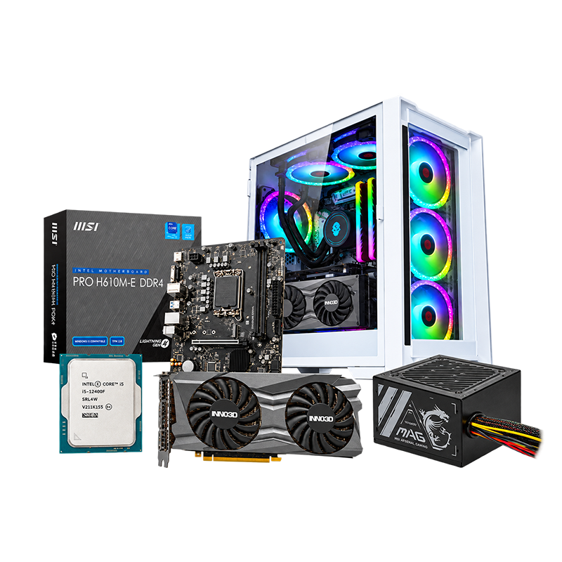 Pc Gamer MAX 526 i5 12Gén 16Go 512Go RTX 3050 8Go En Tunisie