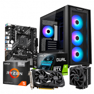Pc Gamer Asus Gaming V1 Ryzen 5 16Go 512Go SSD RTX 3050 6Go