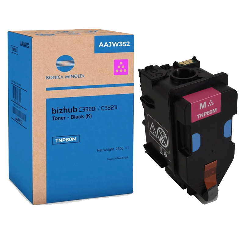 Toner Konica Minolta Bizhub TNP80M Original Magenta en Tunisie