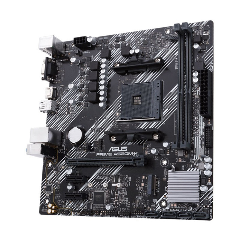 Carte Mère ASUS PRIME A520M-K ARGB Micro-ATX AMD AM4 en Tunisie