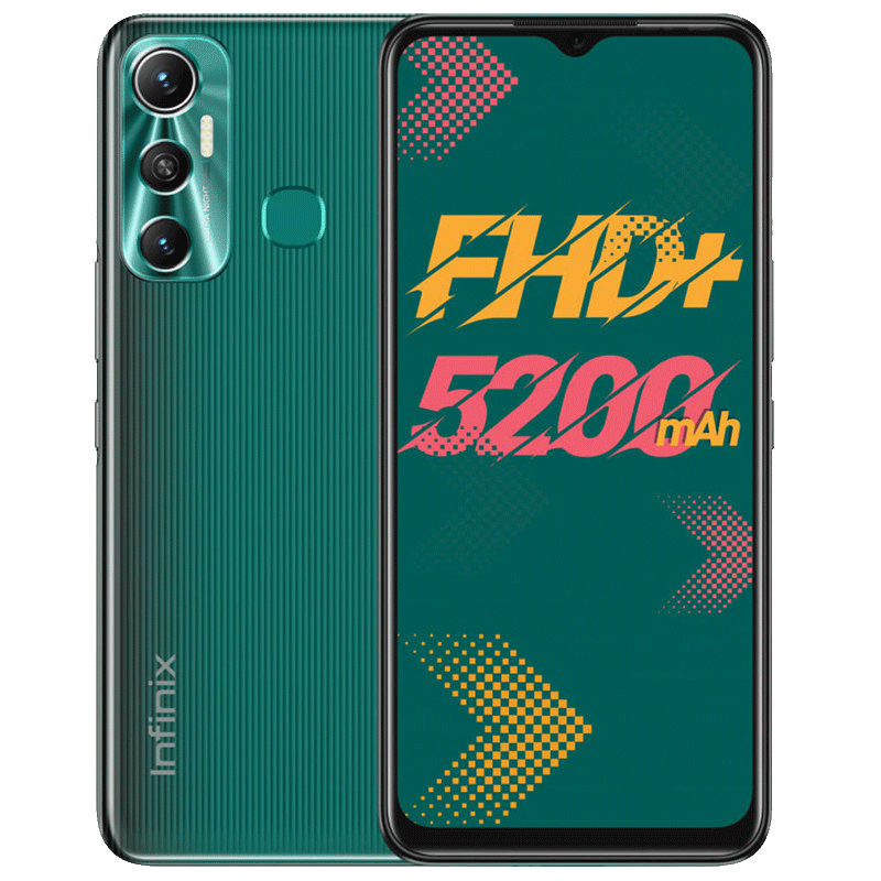 Smartphone Infinix Hot 11S 6Go 128Go Vert en Tunisie