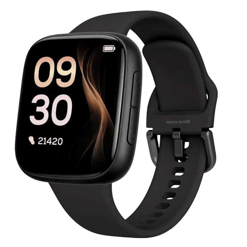 Montre Connectée Maxwell GTX20 AMOLED Noir en Tunisie