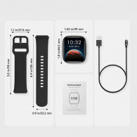Montre Connectée Maxwell GTX20 AMOLED Noir en Tunisie