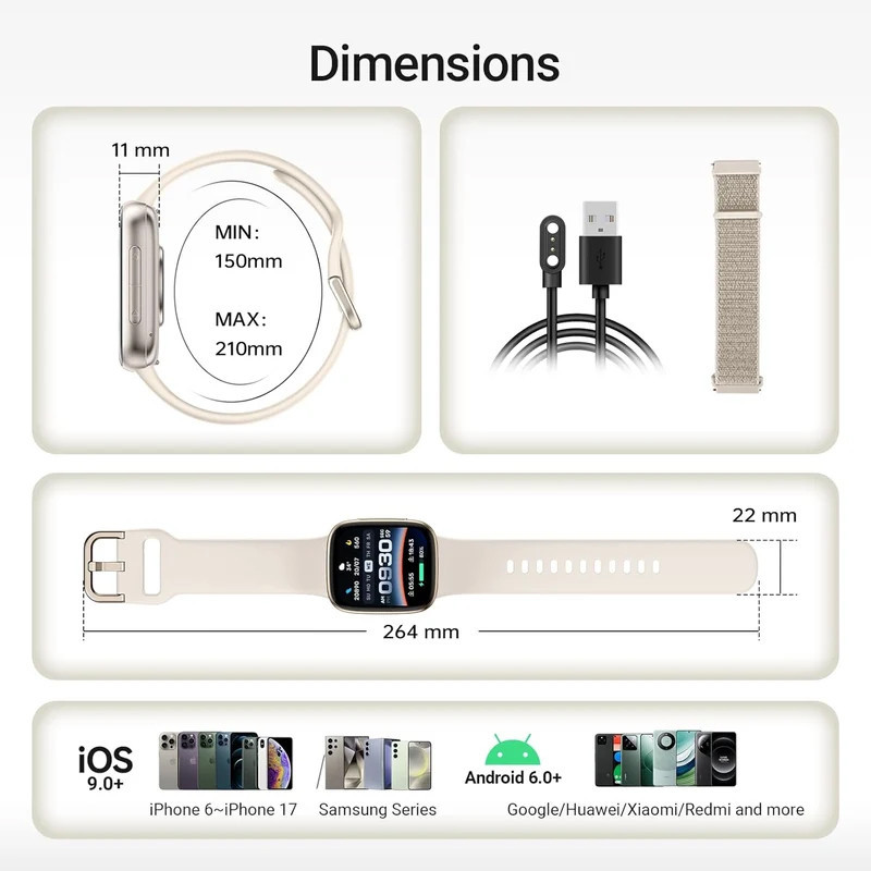 Montre Connectée Maxwell GTX20 AMOLED Silver en Tunisie