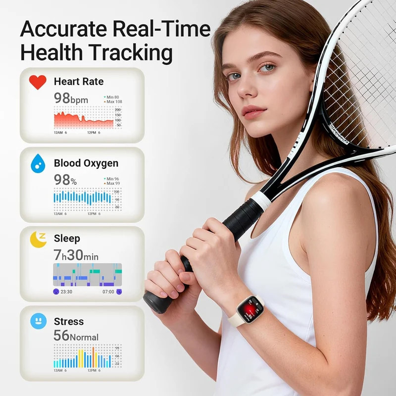 Montre Connectée Maxwell GTX20 AMOLED Silver en Tunisie