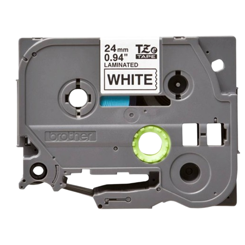 Cassette à Ruban Brother TZE251 24 mm Noir Sur Blanc En Tunisie