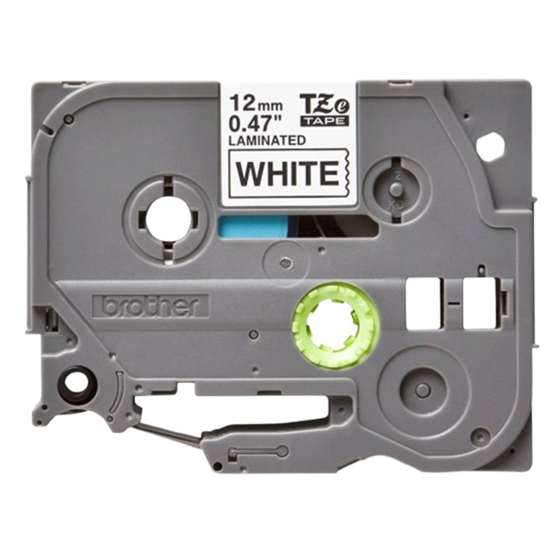 Cassette à Ruban Brother TZE231 12 mm Noir Sur Blanc En Tunisie