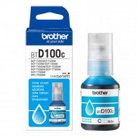 Bouteille D'encre Brother BTD100C Original 108ml Cyan En Tunisie