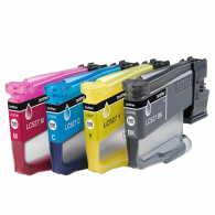 Pack de 4 Cartouches D'encre Brother LC527VAL Original 4 Couleurs En Tunisie