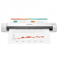 Scanner De Défilement Mobile Brother DS-640 Blanc en Tunisie