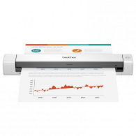 Scanner De Défilement Mobile Brother DS-640 Blanc en Tunisie