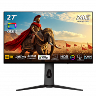Écran Redragon Hannibal GMQ2782SEL 27" 2K 240Hz IPS Noir En Tunisie