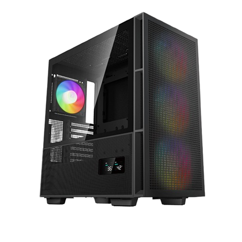 Boitier Gaming Deepcool CH560 Digital Moyen Tour Noir En Tunisie