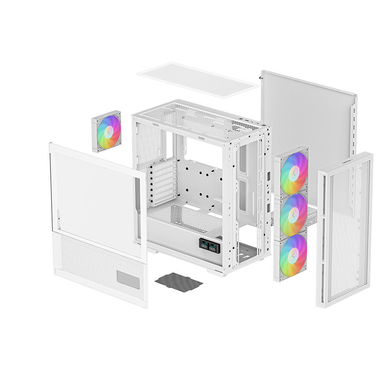 Boitier Gaming Deepcool CH560 Digital Moyen Tour Blanc En Tunisie