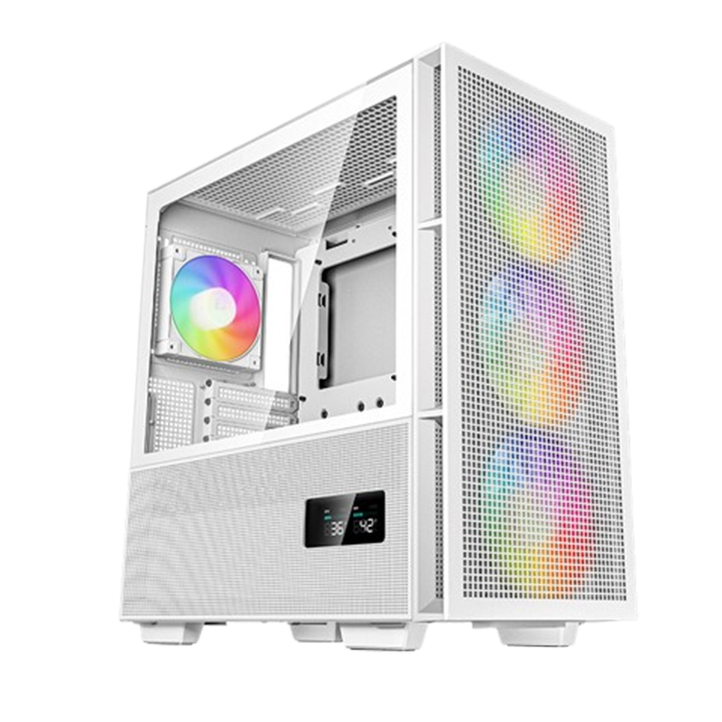 Boitier Gaming Deepcool CH560 Digital Moyen Tour Blanc En Tunisie