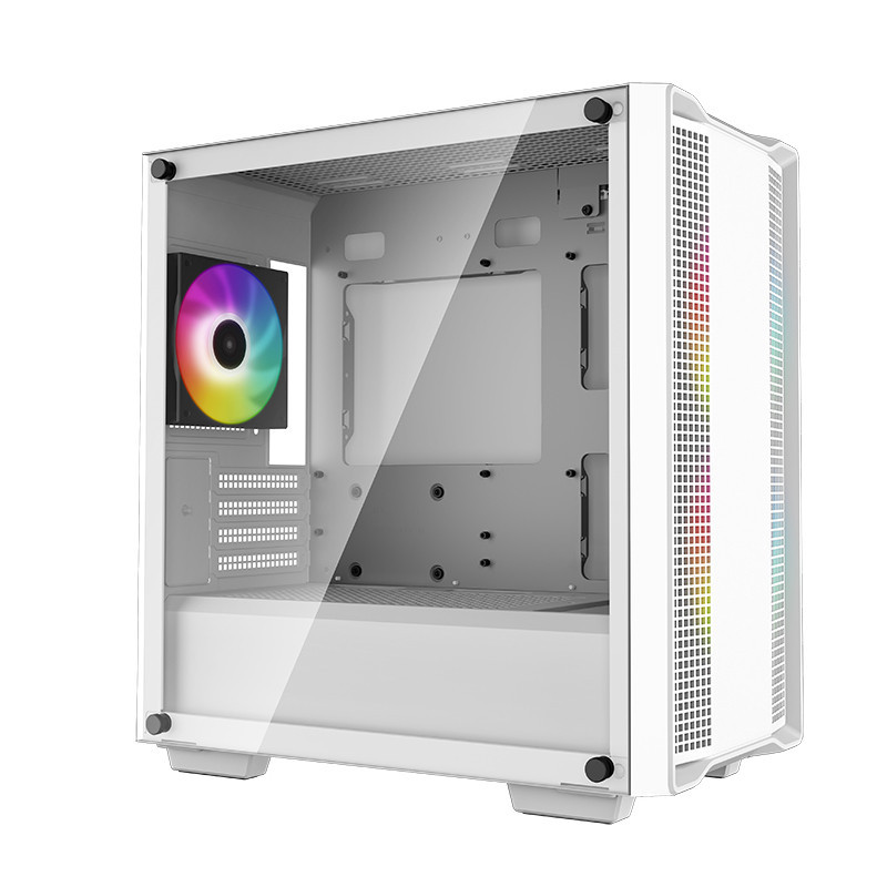 Boitier Gaming Deepcool CC360 ARGB Micro-ATX Blanc En Tunisie