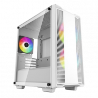 Boitier Gaming Deepcool CC360 ARGB Micro-ATX Blanc En Tunisie