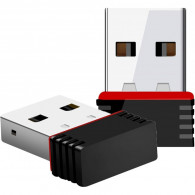 Clé Wifi USB 300 MBPS 2.4 GHz Avec Antenne Noir en Tunisie