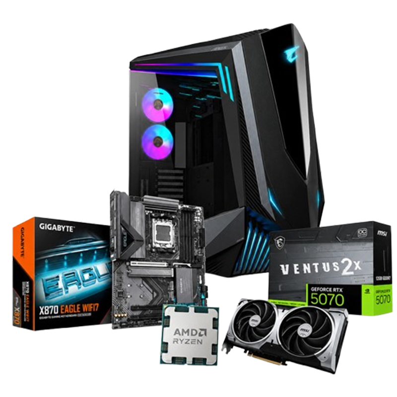 Pc Gamer Apex R710 Ryzen 7 9800X3D 32Go 1To SSD RTX 5070 12Go en Tunisie
