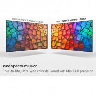 TV Samsung M70H 55" 4K Mini LED Vision AI Smart Tv Noir en Tunisie