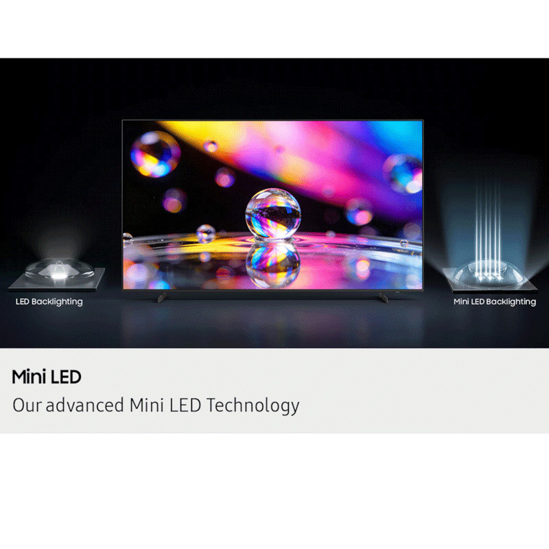 TV Samsung M70H 65" 4K Mini LED Vision AI Smart Tv Noir en Tunisie