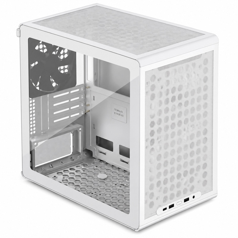 Boitier Gaming Cooler Master Q300L V3 ARGB Mini Tour Blanc en Tunisie