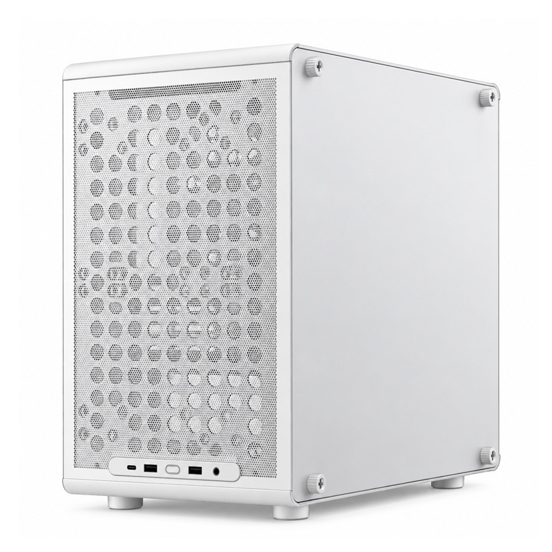 Boitier Gaming Cooler Master Q300L V3 ARGB Mini Tour Blanc en Tunisie